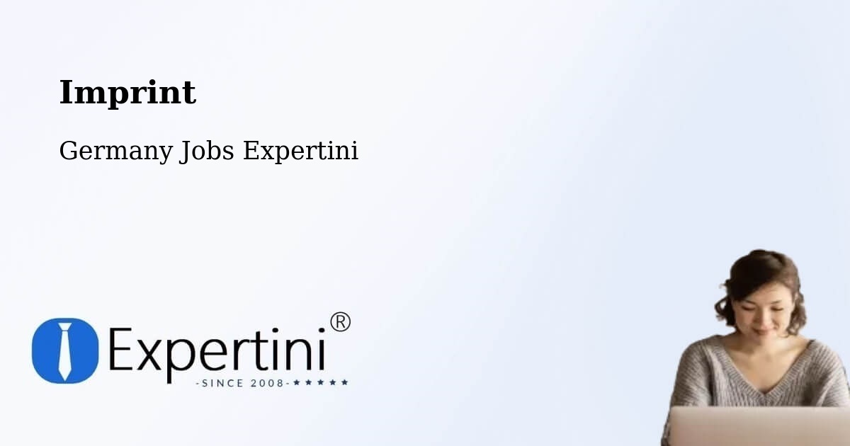 Imprint – Münster - Germany Jobs Expertini